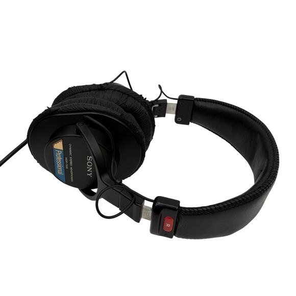 Sony MDR-7506 Professional Studio Monitor Headphones w/ Bag – Tested, Bad Pads - Picture 6 of 10